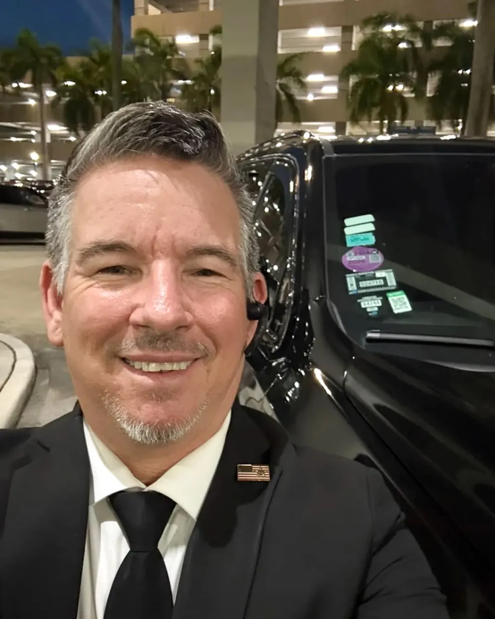 Kenneth Heffernan, professional chauffeur and owner of MIB Executive LLC